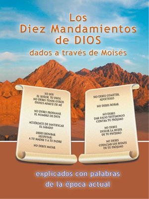 cover image of Los Diez Mandamientos de DIOS dados a través de Moisés